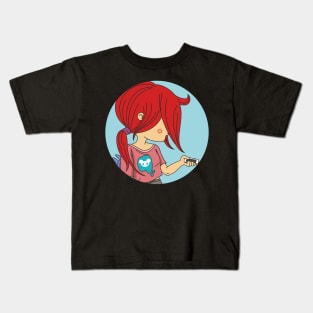 Redhead Girl Kids T-Shirt